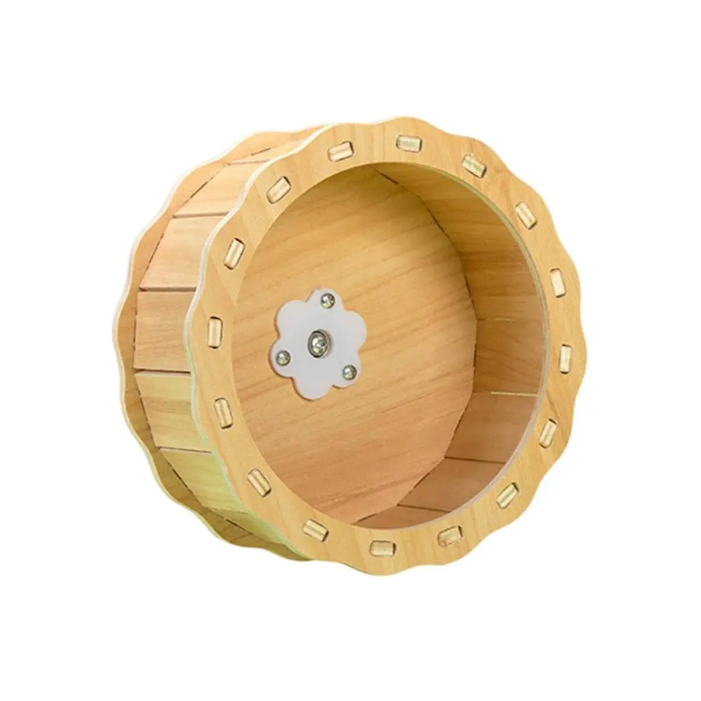 Small Pet Rotatory Jogging Wheel Hamster Running Wheels for Gerbil Hedgehog
