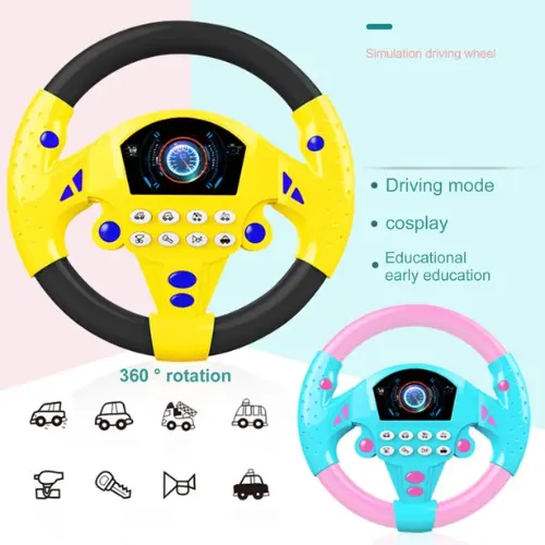 [Zenki Store] Mainan Setir-Setiran Mobil / Mainan Stir Mobil / Steering Wheel Mobil Toys 3