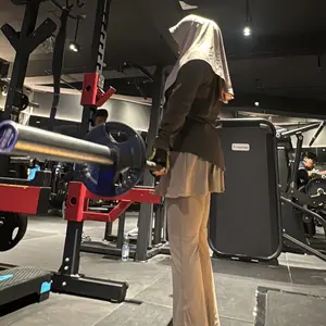 Reytorrm Legging Celana Olahraga Wanita Rok Celana skirt Hijab Sport High Waist Polos Yoga Dua lapis gym tennis Running Sport(CK023)