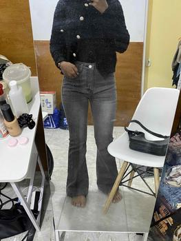 Product Review of ORE - Celana Jysso Cutbray Jeans Highwaist Wanita terbaru Size 27-34 Strecht  Kaki Nyaman from n**💋 1