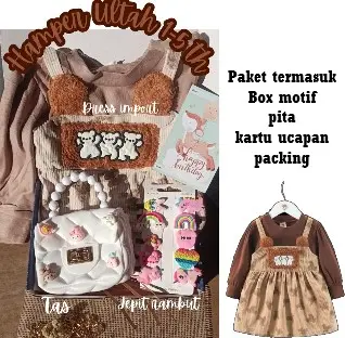 Hampers Kado Ulang Tahun anak Perempuan 1 - 5 Tahun Bayi Parsel