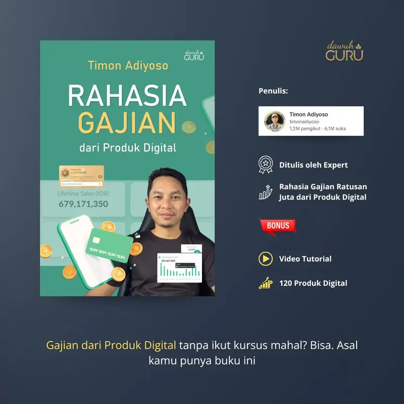 Dawuh Guru I Buku Rahasia Gajian dari Produk Digital I Timon Adiyoso