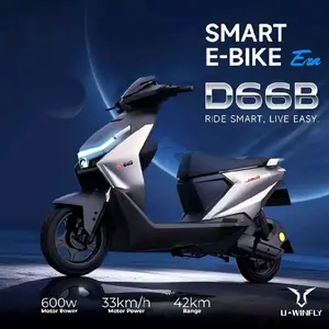Sepeda Listrik Uwinfly D66B Smart Key NFC & Bluetooth 48V 12Ah 600 Watt New Series 2026 Anti Air