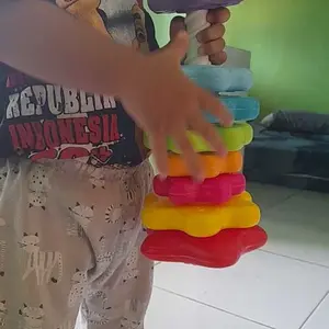 MAINAN EDUKASI ANAK RODA PUTAR SPIN WHEEL  MAINAN EDUKASI MEMASUKKAN RING KE TIANG