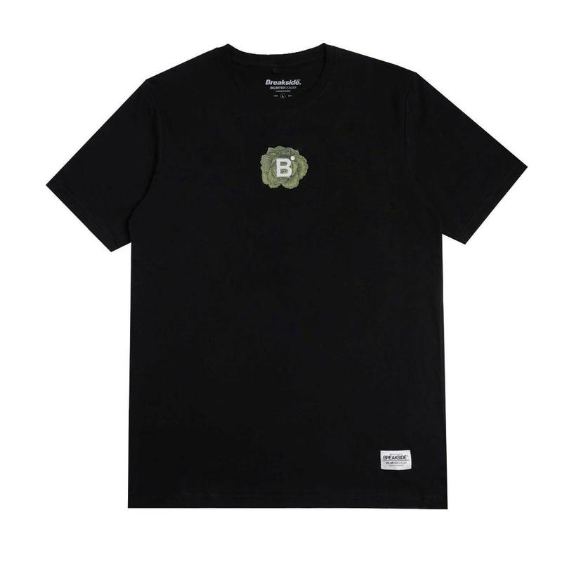 Breakside T-shirt Typegraph - Black Kaos Pria 1