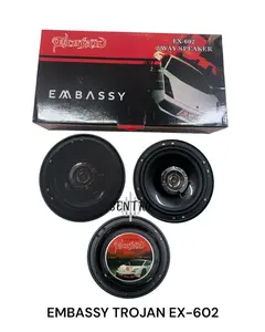 Speaker Pintu Mobil 6 Inch Coaxial 120 Watt Embassy EX-602 Car