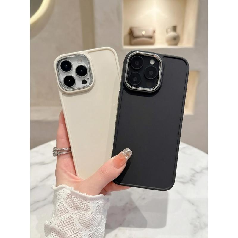 Ốp Lưng Iphone Màu Sắc Nguyên Bản - Điểm Nhấn Viền Camera Kim Loại _ xekocase /18 promax/ 17 promax/ 16promax/ 15 promax/ 14 promax/ iphone 14 / iphone13 / Full dòng máy