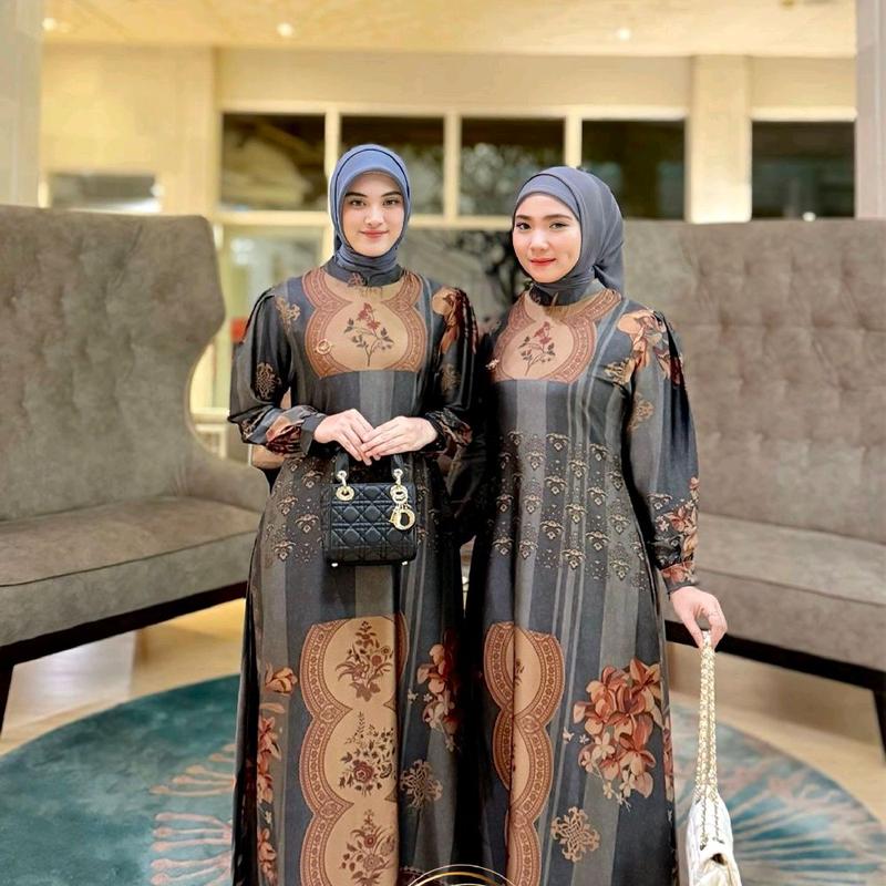 Liliana dress vol 3, vol 5,vol 6,gamis new lusy terbaru Muslim Wanita 7