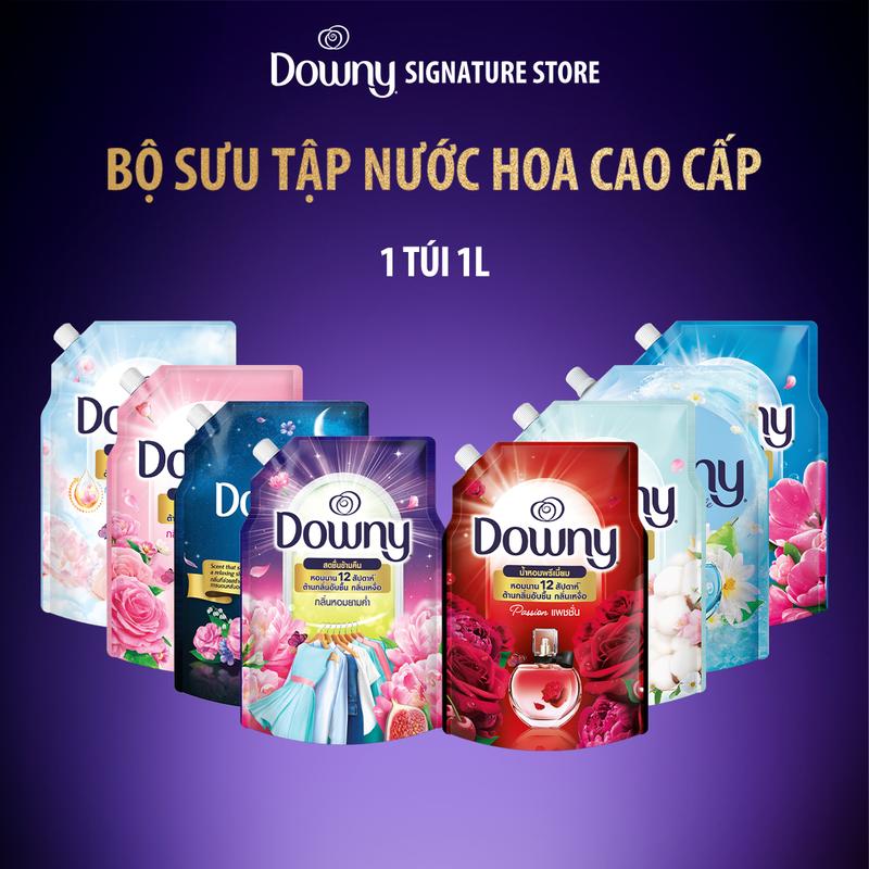 Nước xả vải Downy nước hoa thơm ngát nhiều mùi hương 1L