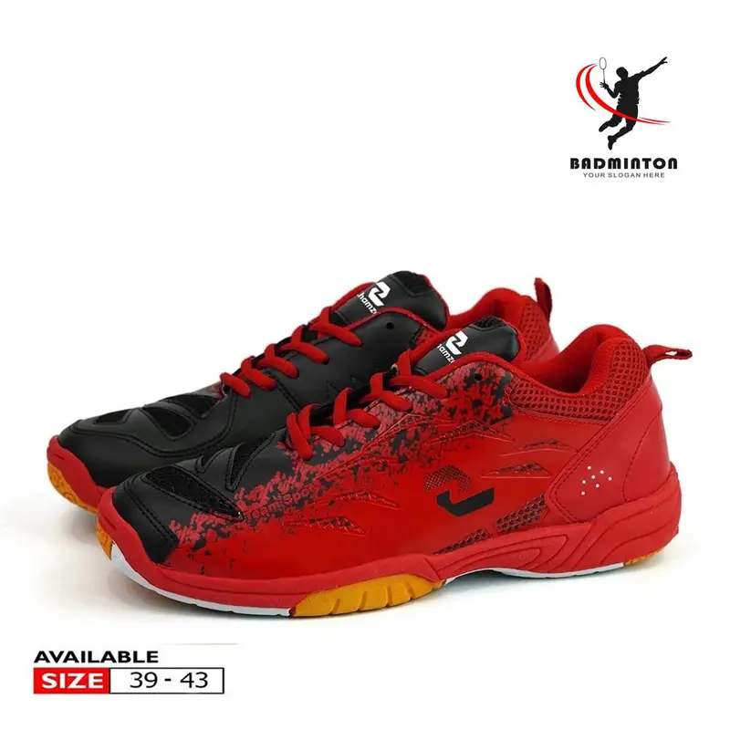Sepatu Badminton Kamzo Original D14 Sepatu Bulutangkis Pria 4