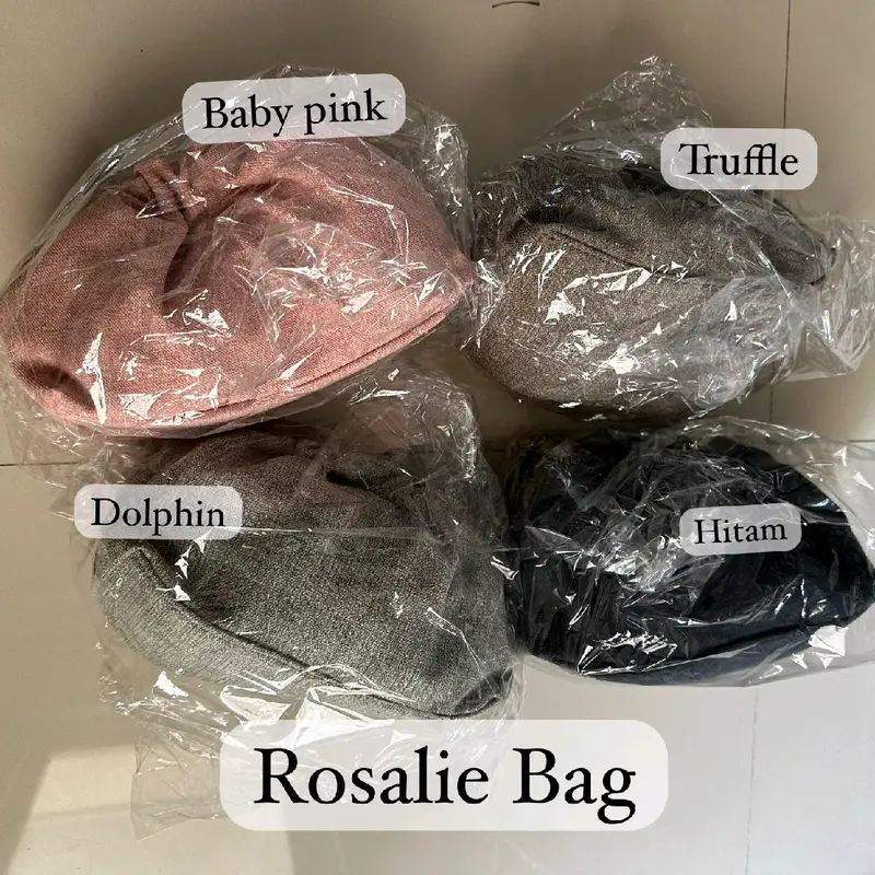 ROSALIE BAG — Tas Wanita Selempang Slingbag Denim 2