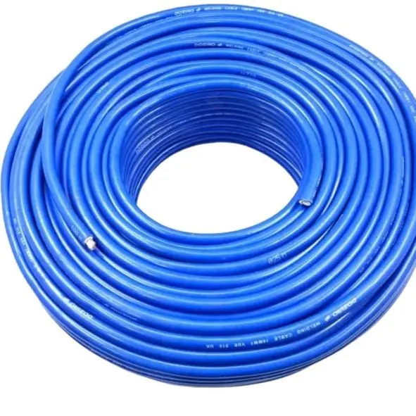 Doziro kabel las listrik biru 12mm 16 mm 25 mm 35 mm Cable las inverter welding kabel