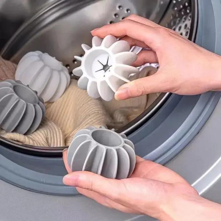 Sét 10 Quả Cầu Giặt Đồ Thông Minh Silicon Sinh Học - Chống Rối Quần Áo, Giảm Nhăn, Hỗ Trợ Làm Sạch Hiệu Quả, Dùng Tiện Lợi Cho Máy Giặt Cửa Trên Và Cửa Ngang