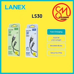 LANEX LS30 Kabel Data Charge Cas HP Handphone Fast Charging