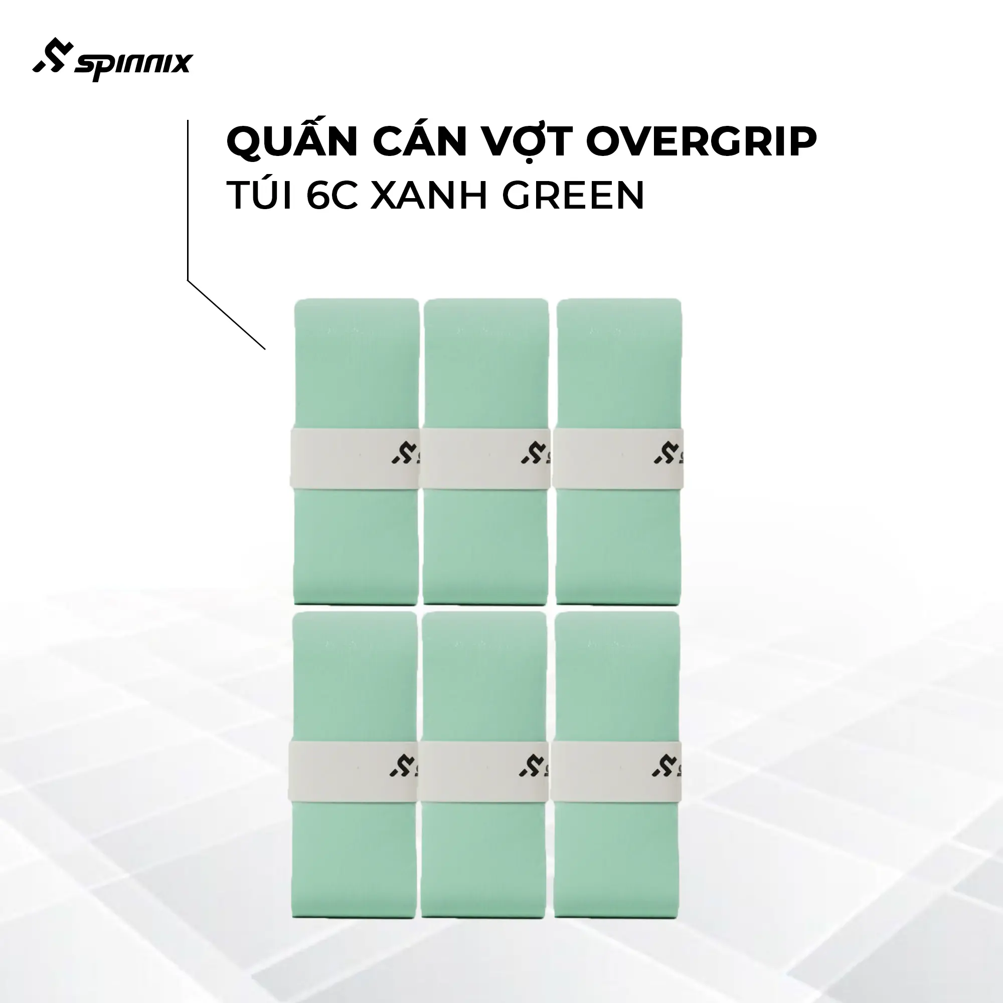 Túi 6c xanh green