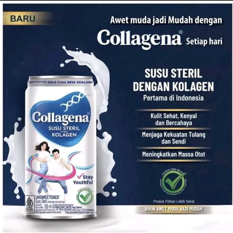 Collagena Susu Steril dengan Kolagen 189 ml 4