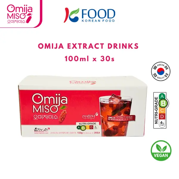 MGMiso Omija Extract Drinks (100mlx30s)Korean Healthy Berry Drink juice cleanse Beverage Flavor