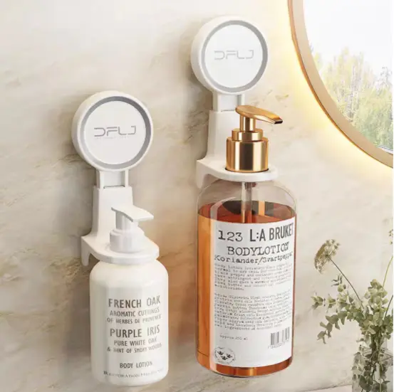 Móc Cốc Hút KMC, Không đục lỗ, Giá Đỡ Treo Tường Lưu Trữ Dính Mạnh Chân Không Không để lại dấu vết Chai Phòng Tắm