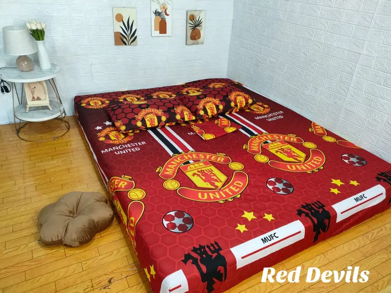 Sprei single motif BOLA kekinian ukuran 120 160 180 200 Katun 3