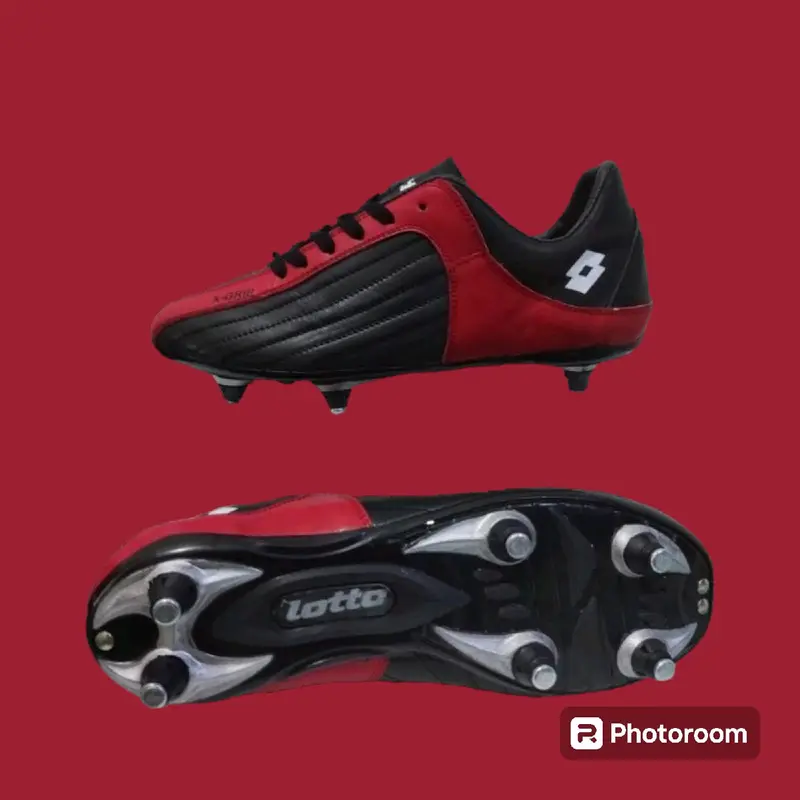 Sepatu Bola Kulit Pull Besi Dewasa (Dijahit dan Dipaku) 3