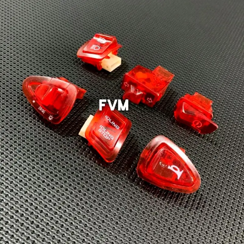Tombol saklar transparan vario 125 techno - vario 125 CBS lama -  vario 125 Fi - Beat ESP - scoopy FI 1