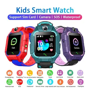 Jam Tangan Pintar Anak 2G GPS LBS Telepon Video Call - Kontrol Orang Tua Anti Air IP67 IMO Q19