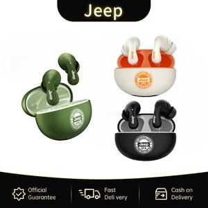 Alat Dengar Bluetooth, Jeep, EW121, Fon Telinga Wayarles, Fon Kepala Mudah, Bluetooth 5.3, Fon Telinga dengan Bes Stereo Dalam Telinga, Mikrofon Pembatalan Bunyi, Kalis Air IPX5, Sesuai untuk Sukan, Serasi dengan Android dan iOS, [COD]