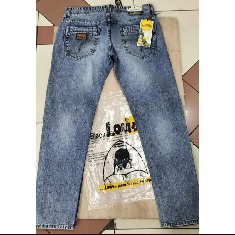 Zee Lois~ORIGINAL PANJANG REGULER//celana jeans pria 2