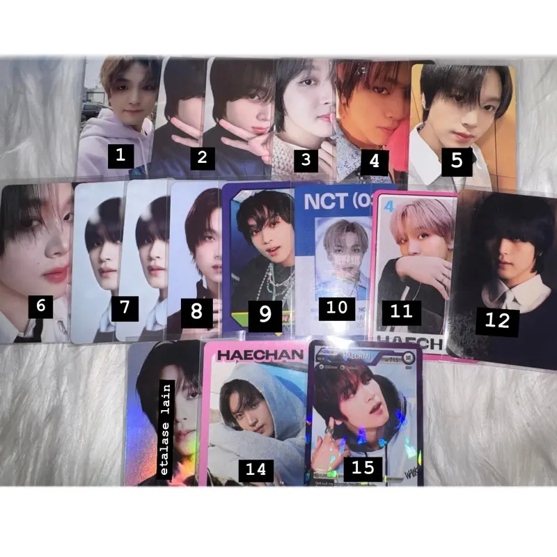PHOTOCARD HAECHAN OFFICIAL NCT DREAM NCT 127