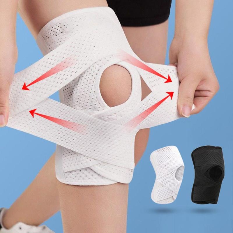 Prevent  Breathable Fitness Running Spring Supports Climbing  Sports  Knee Brace Strap Knee Pads Suitable For Basketball 0