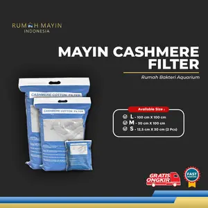 Mayin Cashmere Cotton Filter mekanis kapas busa aquarium ikan aquascape