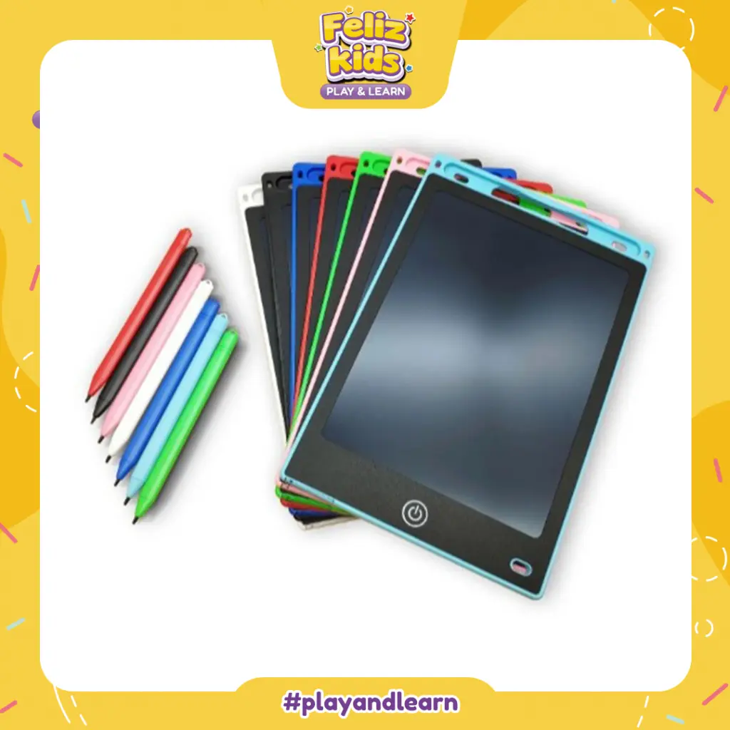 [FELIZKIDS] [FK221] PAPAN LCD TULIS TABLET ANAK 8,5” - LCD TABLET MULTIFUNGSI TAB Tulis Anak