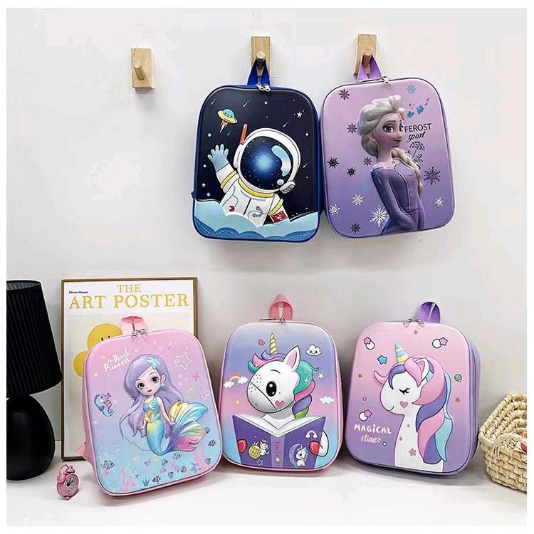 Tas Ransel Anak Paud/KB/TK Anti Air Motif Lucu JLT2319 - Fashion 6