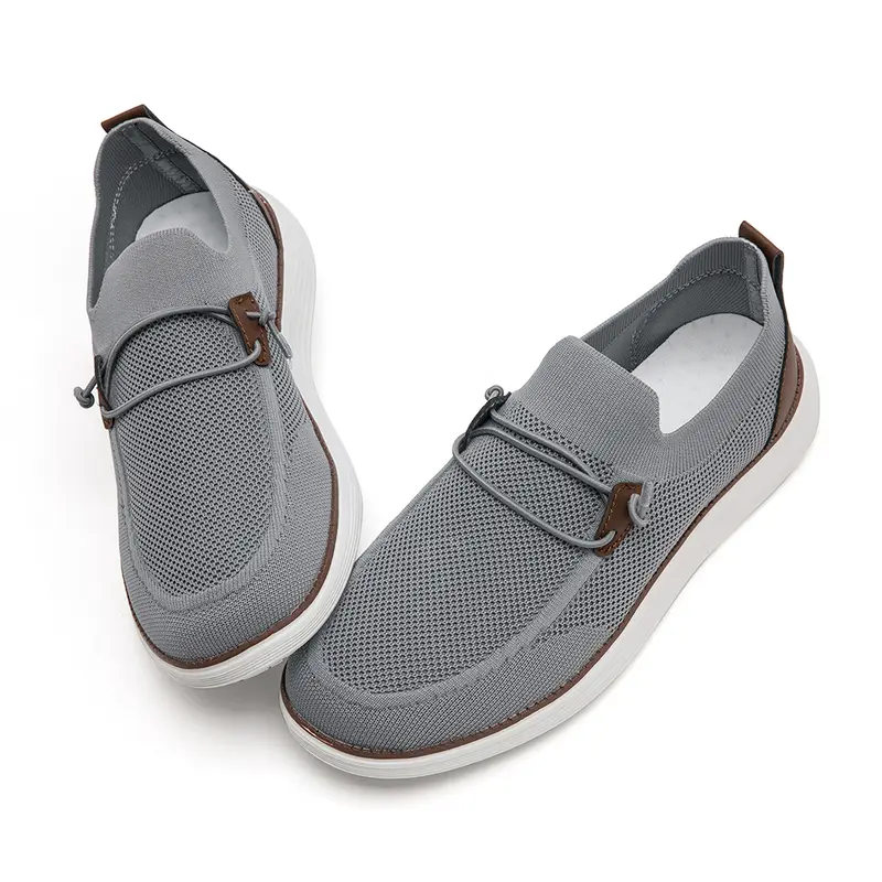 Men's Loafers Suspender Shoes Comfortable Light Walking Casual Slippers Elastic shoes Slip-on Shoes Fashion Shoes Gift for Men 8