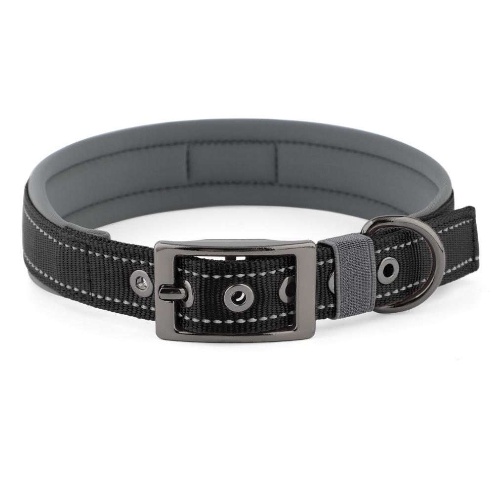 Kalung Anjing Nyaman Reflektif Malam | Comfortable Reflective Dog Collar for Small Medium Large Dogs