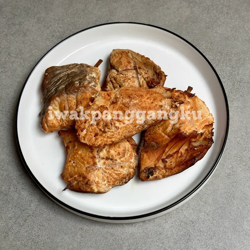 Isi 5 ikan kering daging manyung dikeringkan 0