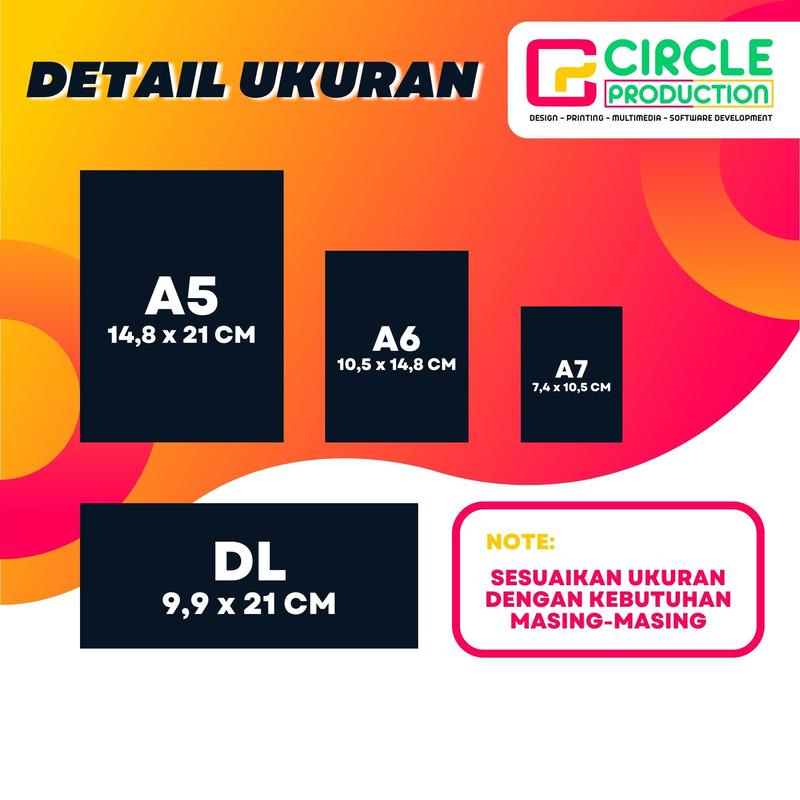 BROSUR MURAH GRATIS DESAIN CUSTOM SUKA SUKA!!! | BAHAN HVS 100GSM | BISA UNTUK LAUNDRY, MAKANAN DLL Paper Stationery 8