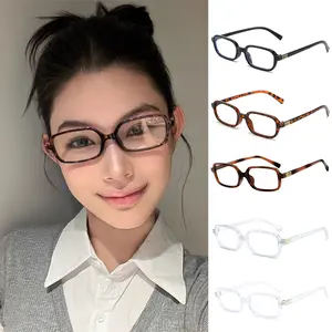 Kacamata Baca 2025 New Anti Radiasi Lensa Plus Lensa Baca Frame Modis Unisex Pria Wanita Cewek Cowok【Tagentid】