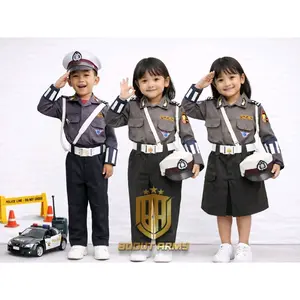 SERAGAM PROFESI BAJU POLISI ANAK KOSTUM POLISI ANAK/KOSTUM POLISI SABARA PROFESI ANAK