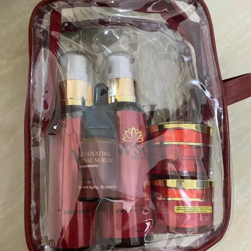 PAKET CREAM WSC ORGANIC SKINCARE / WSC PREMIUM  PAKET ATAW / WGAW+SERUM  Mencerahkan Wajah Perawatan Muka 3