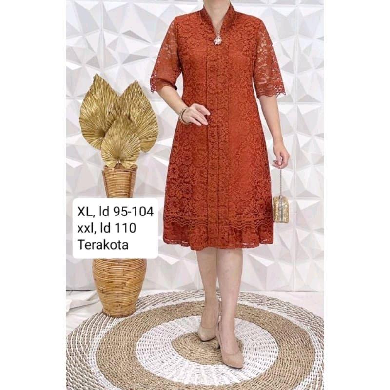 Dress kartini Noela Brokat 4