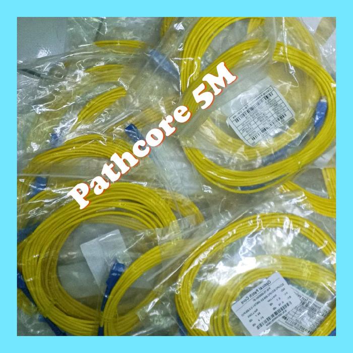 Jual New Pathcore SC UPC 1M - 2M - 3M - dan 5M ukuran 3mm - 1 Meter ...