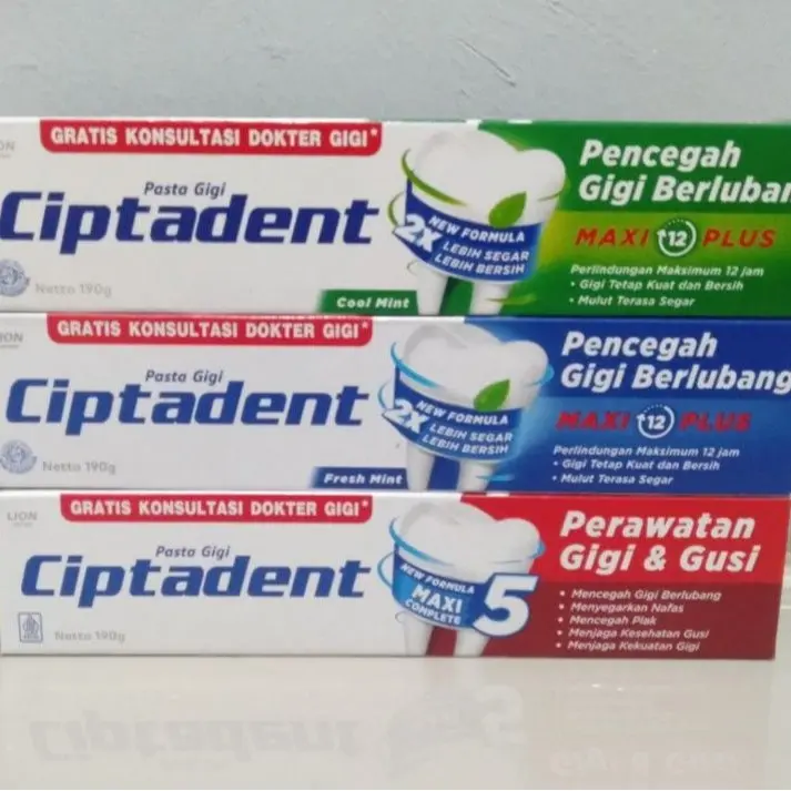 [ Paket Hemat Ciptadent 75gr ] Ciptadent 3 Pcs Dikirim Random
