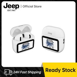 Jeep JP EW132, Gudang Pintar Skrin Sentuh Muzik, Generasi Baharu Alat Dengar Bluetooth Tanpa Wayar, Kawalan Pintar, Skrin Ultra Visual, Pelbagai Fungsi, Bluetooth V5.4 Berprestasi Tinggi, Menyokong ENC, Panggilan, Pengurangan Bunyi