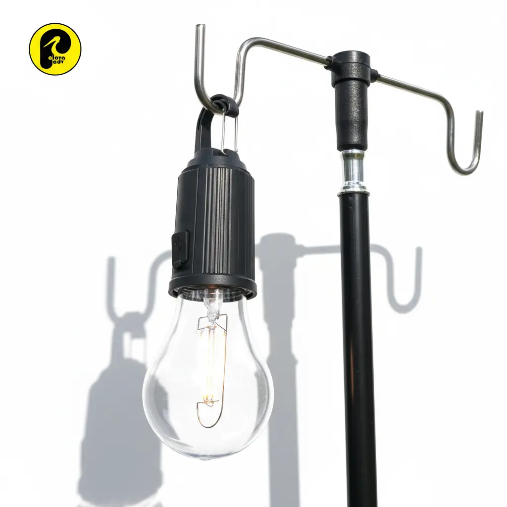 NYOL lampu estetik camping emergency warm light type-c