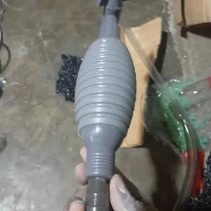 LEPET Alat pembersih pompa penyedot vakum tangki ikan bersih akuarium 1.5m/1.7m/2.6m yang mudah dioperasikan