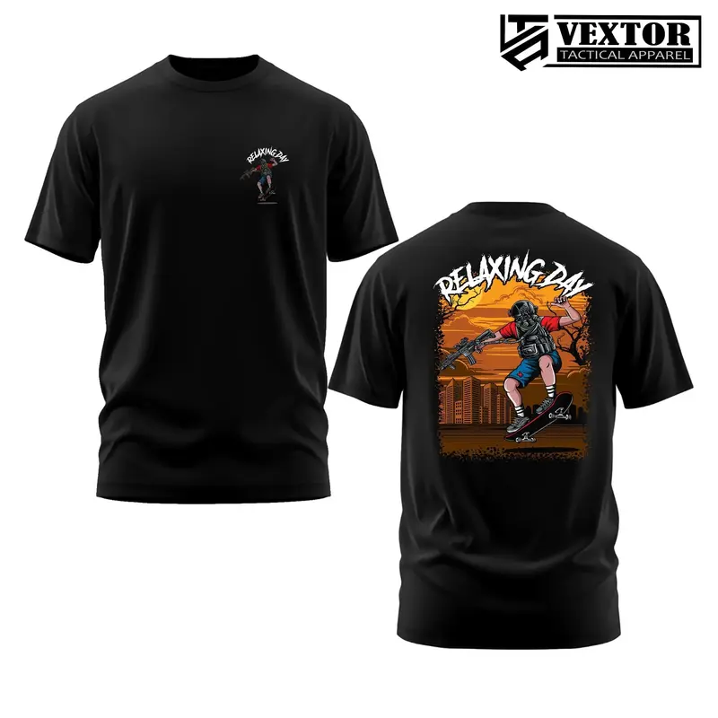 Baju Kaos Tactical Relaxing Day 2