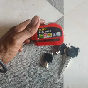 Alarm Gembok Motor Anti Maling Disc Lock Kunci Rem Cakram Waterproof Bahan Metal Kuat Aman Tahan Air & Serbaguna