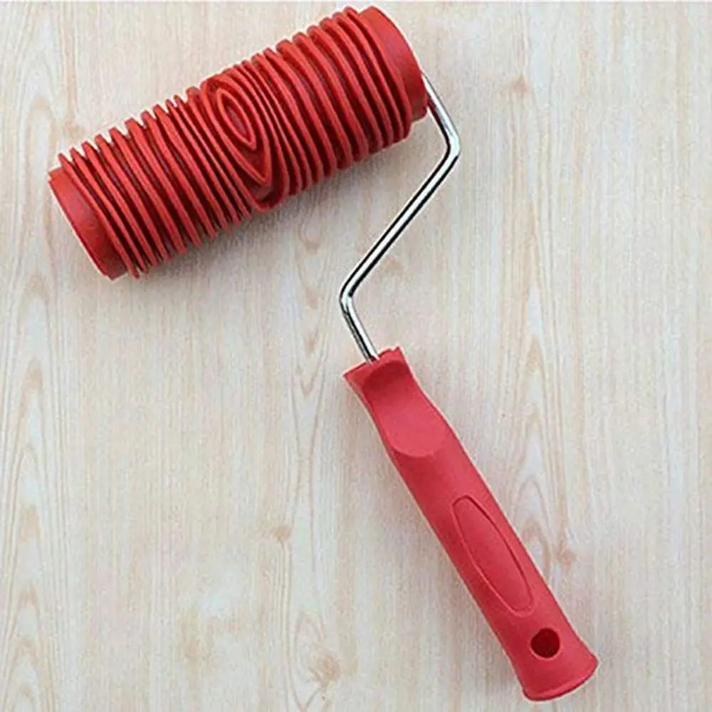 Home Decoration Pigment Printing DIY Painting Grain Pattern Tool Imitation Wood Pattern Tool Wood Grain Paint Roller Paint Texture