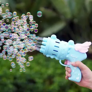 Mainan Anak Bubble Dream Guns Angel Gelembung Sabun SH677 dengan 10 Lubang Gelembung Bahan Plastik Edukasi dan Mainan Anak
